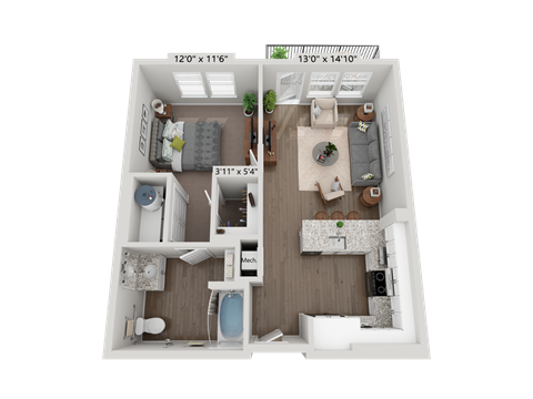 Floor plan image of A3